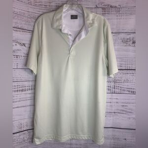 Tourney Polo Mens size Medium shirt striped golf lightweight‎ jersey